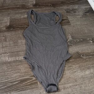 Gray Women’s Tanktop Bodysuit